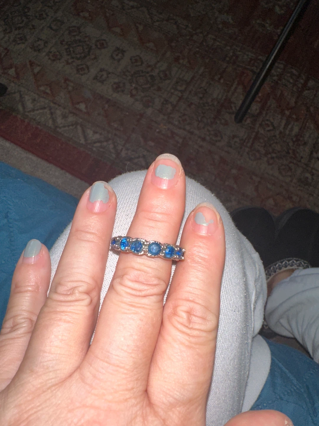 Blue Stone Ring