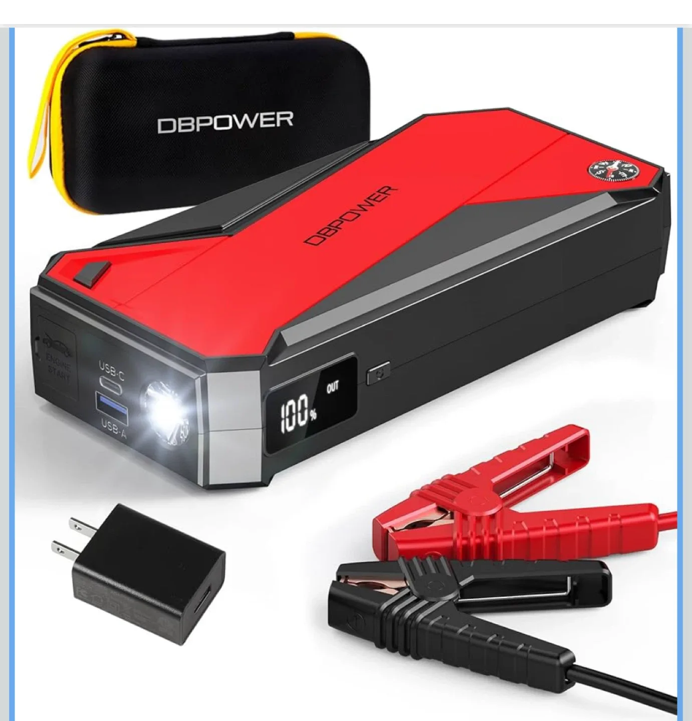 DBPOWER Car Jump Starter