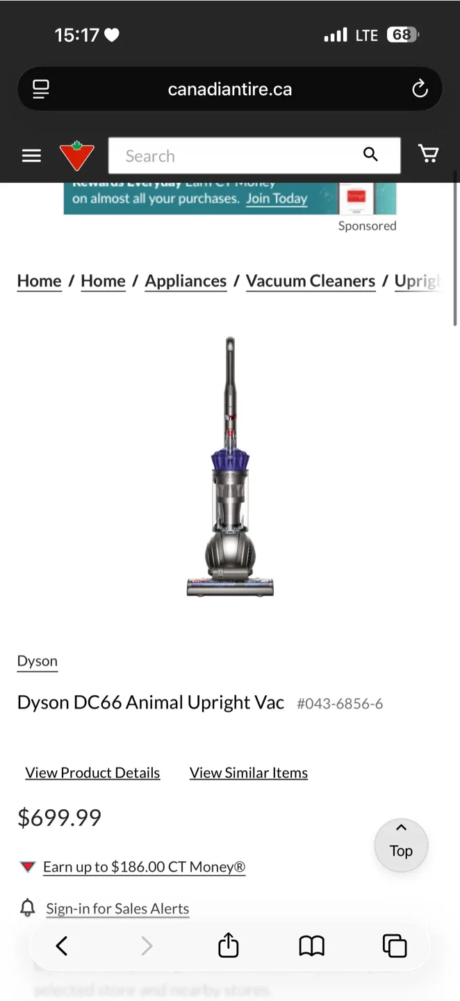 Dyson DC 66 Vacuum Cleaner‼️Delivery Free‼️ image indicator(10)