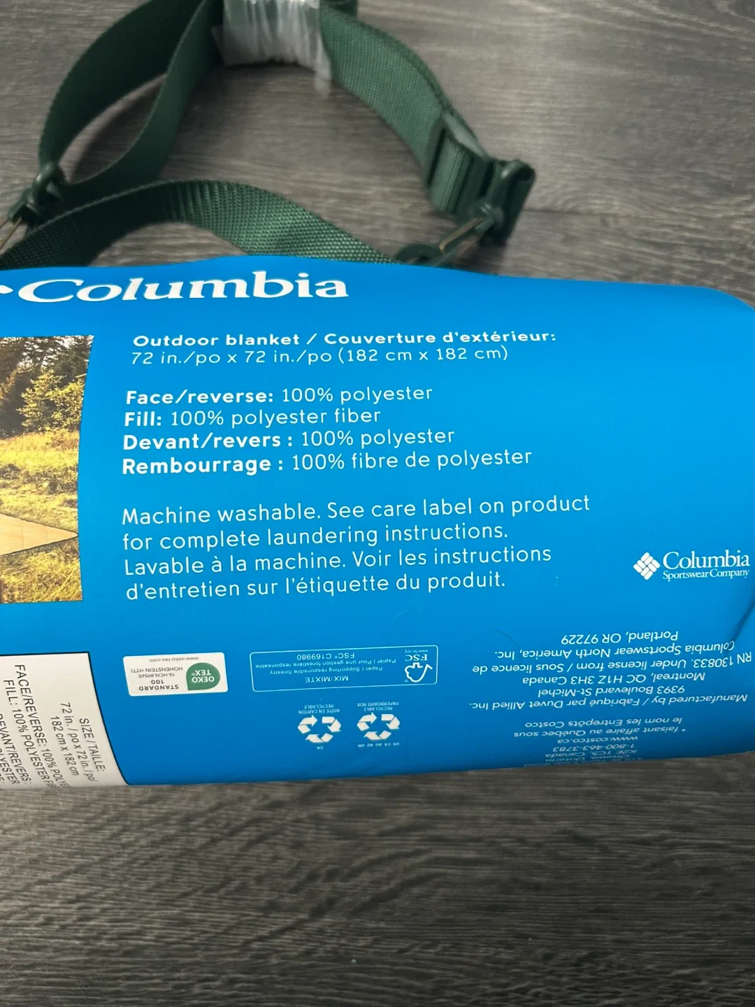 Columbia Outdoor Blanket - 72 x 72 in  *New image indicator(4)