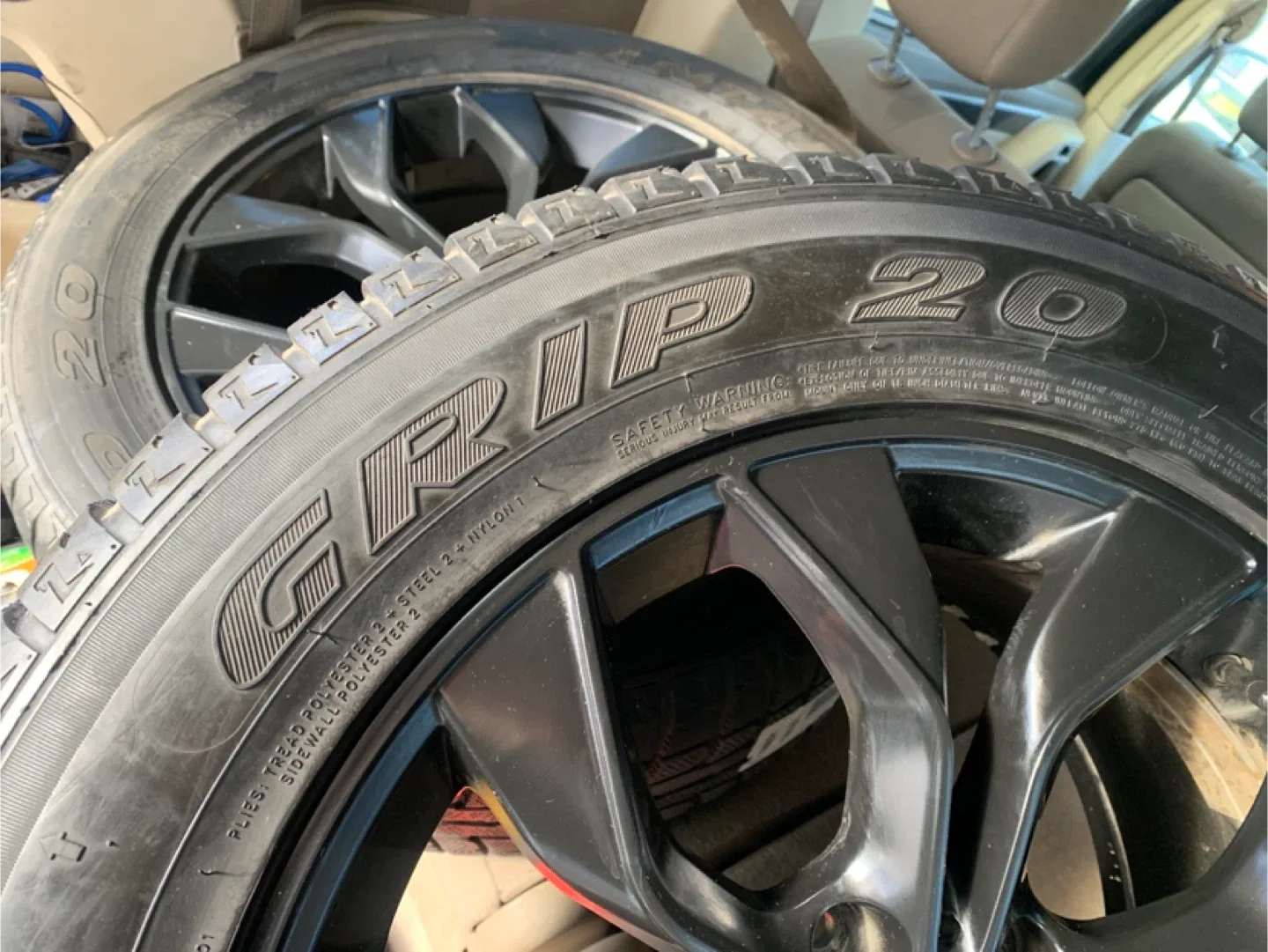 BMW 255/55R18 Winter Tires on Rims - Set of 4 image indicator(5)