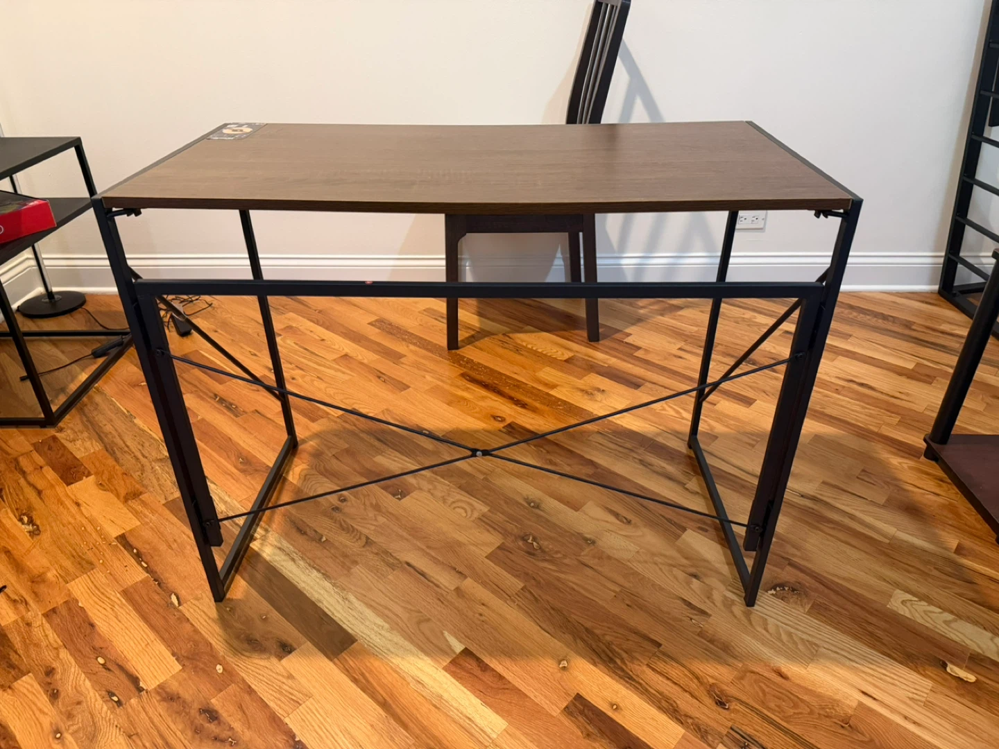 Wood & Metal Frame Desk - photo 3