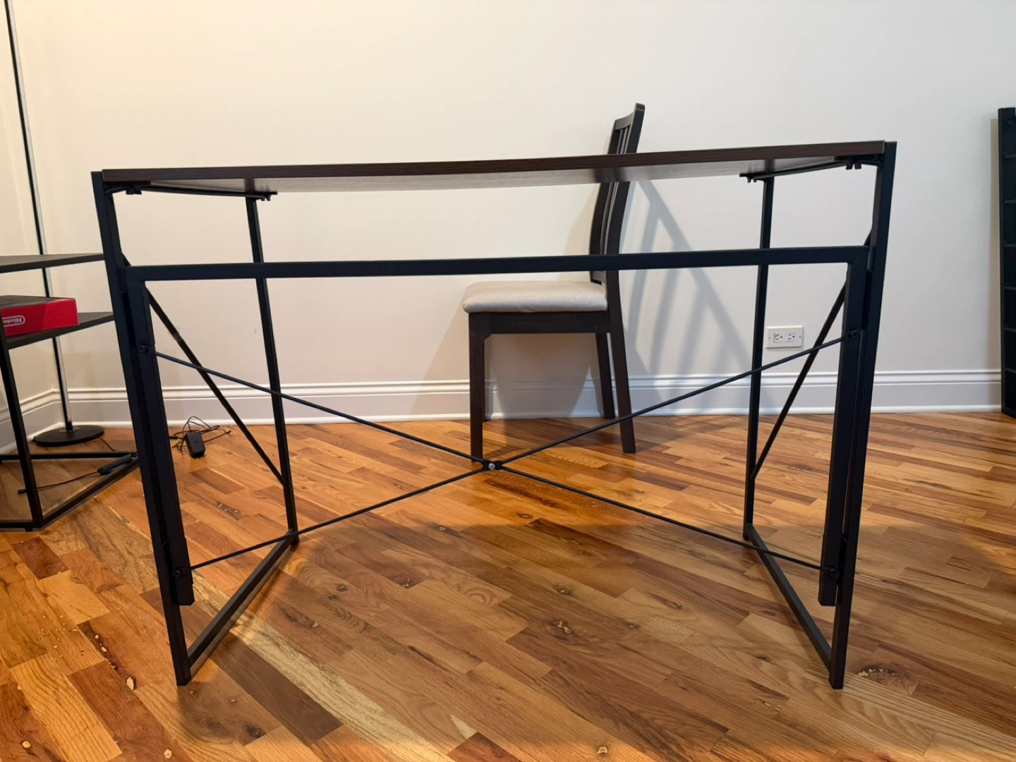 Wood & Metal Frame Desk - photo 4