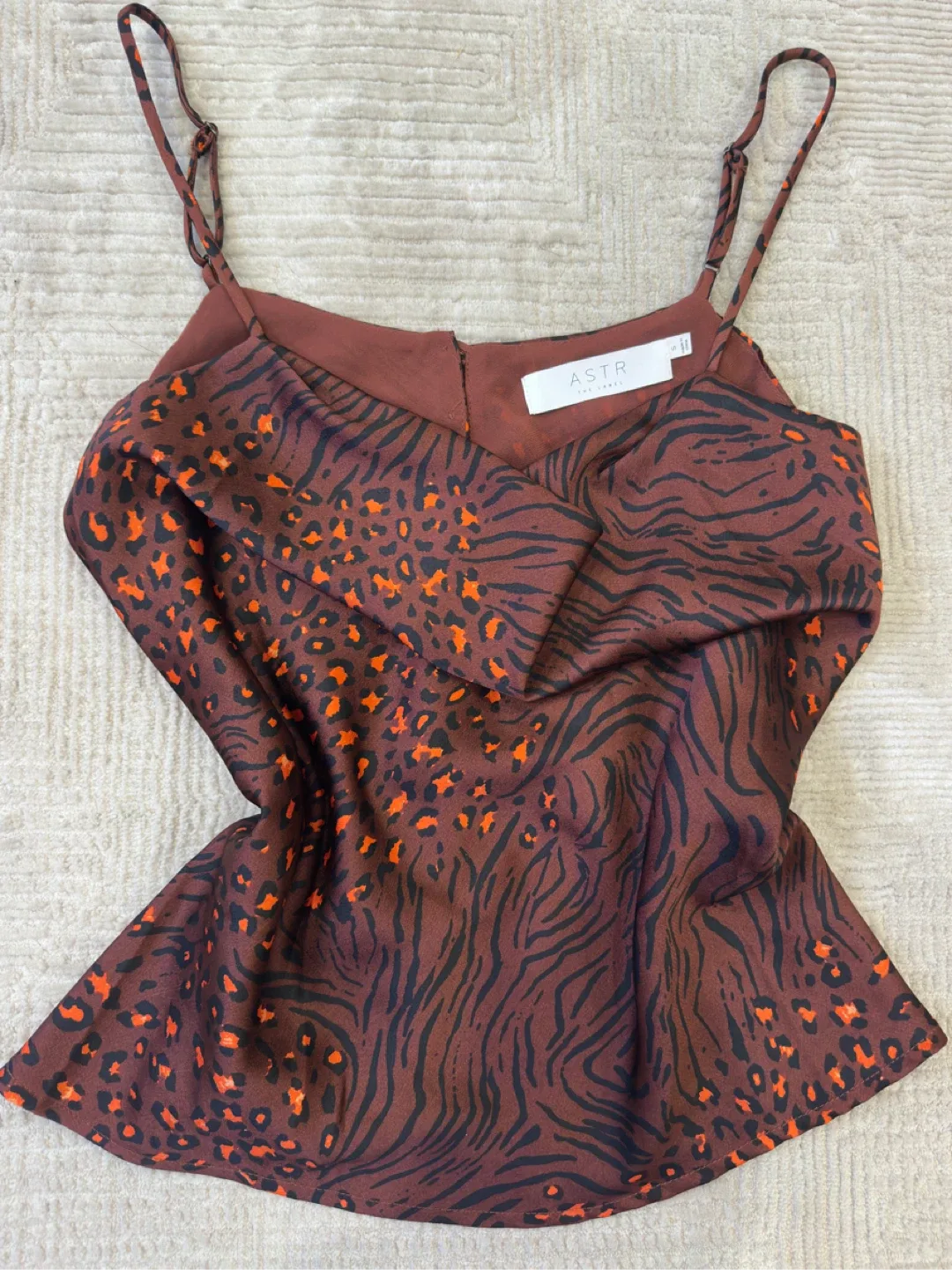 ASTR the Label Animal Print Cami - Size Small thumbnail