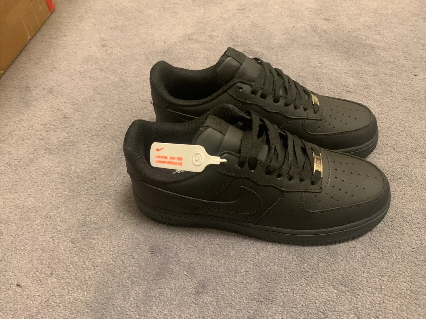 Nike Air Force 1 '07 Black US 9 Men's image indicator(3)