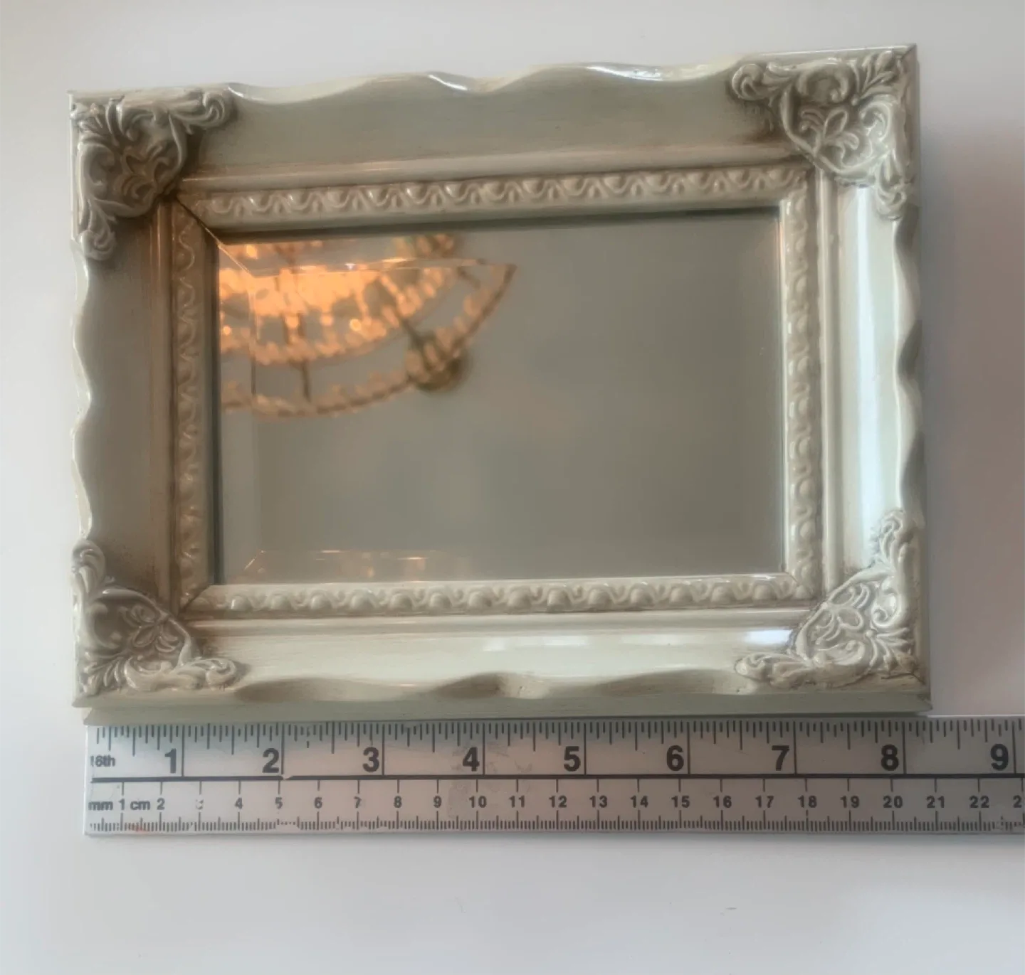 Ornate Framed Mirror - 8x6 inches image indicator(2)