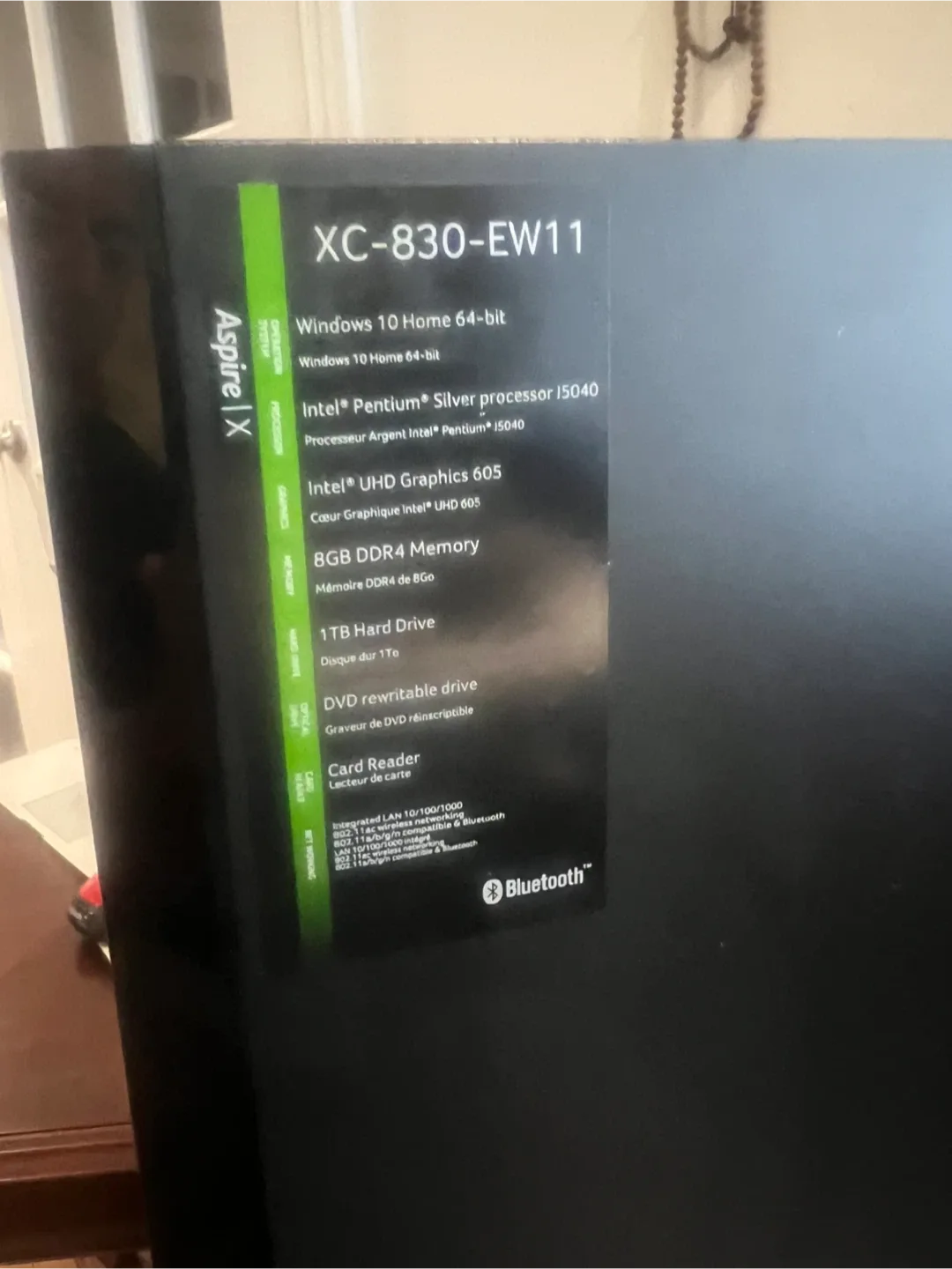 For sale Acer desktop computer with monitor image indicator(3)