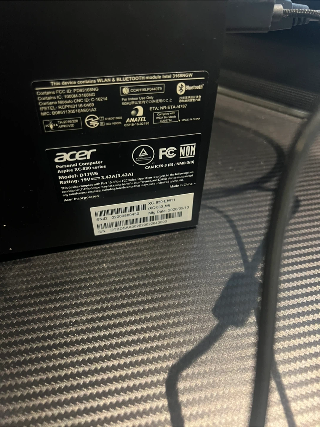 For sale Acer desktop computer with monitor - photo 4
