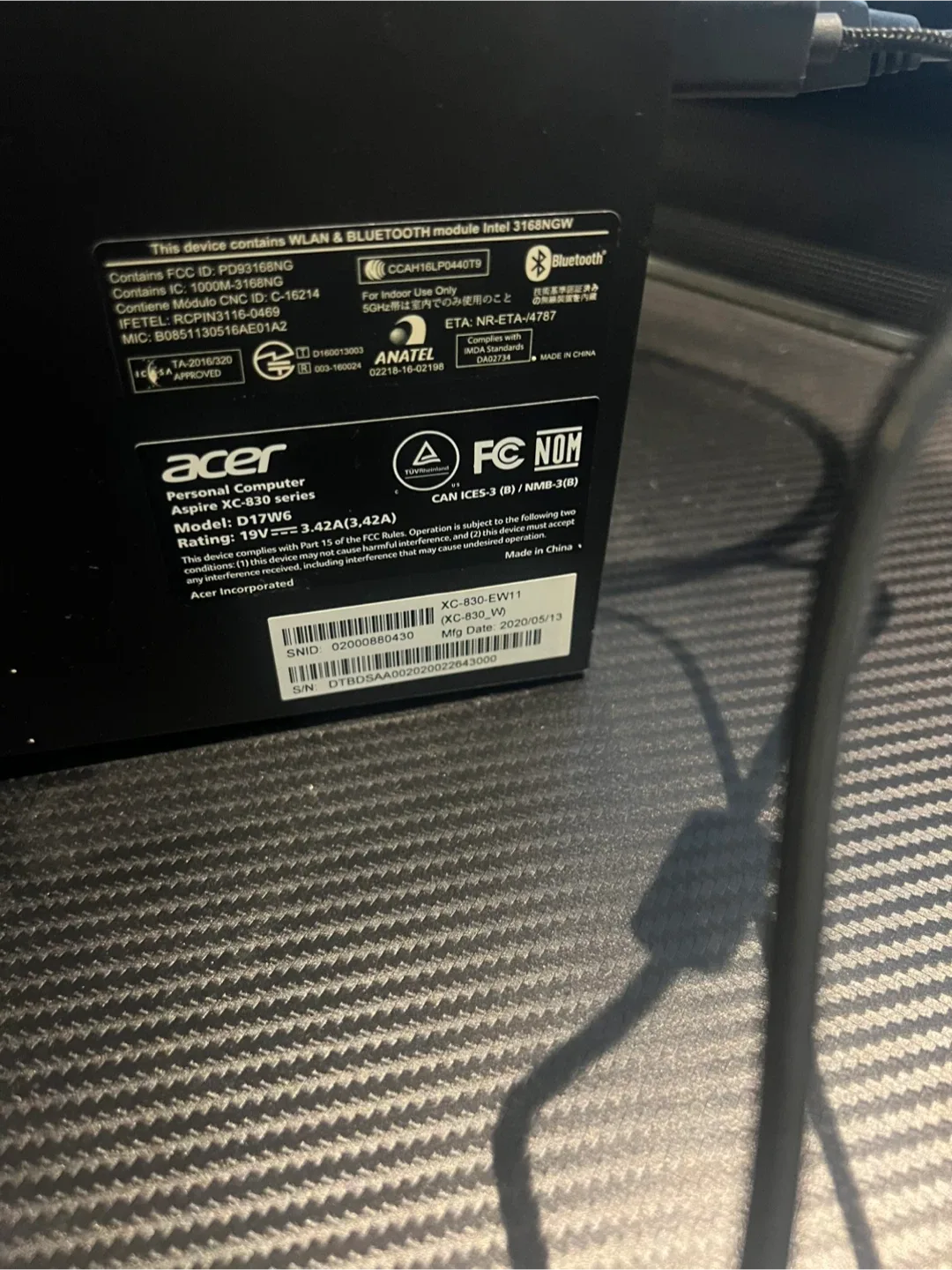 For sale Acer desktop computer with monitor image indicator(4)