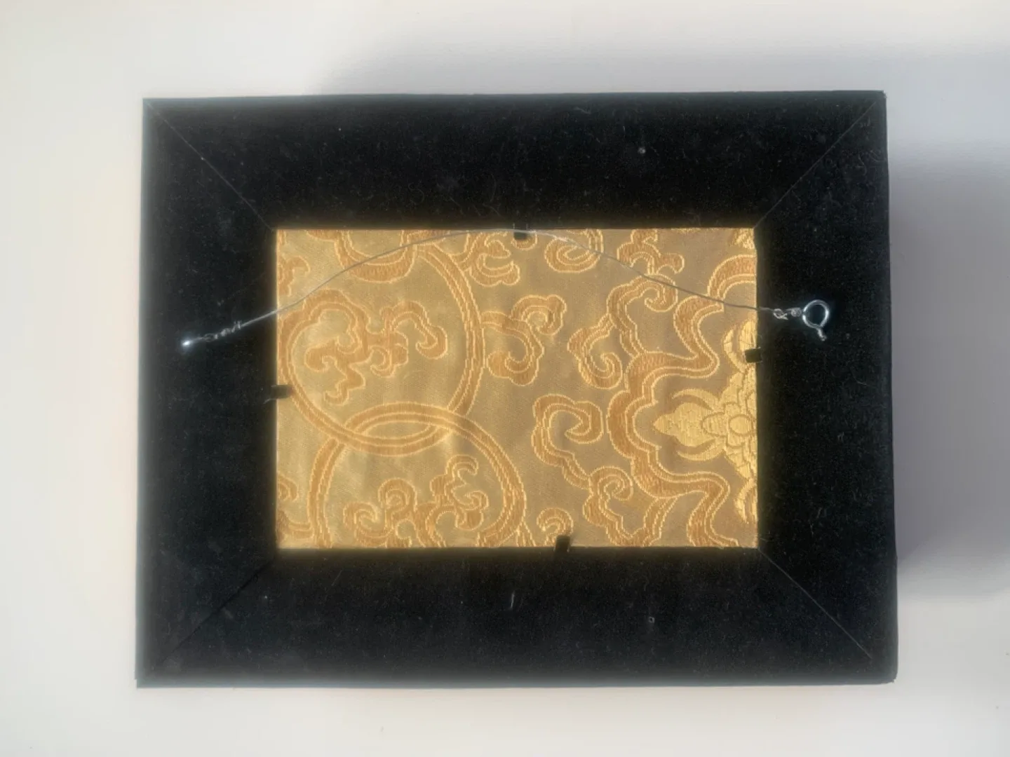 Ornate Gold Framed Mirror 9”x7.5” image indicator(2)