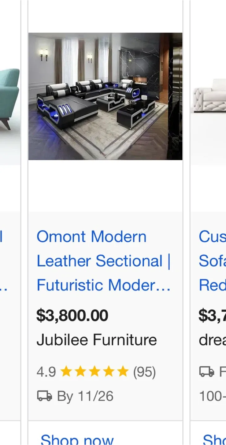 Sofadream Custom Leather Couches image indicator(6)