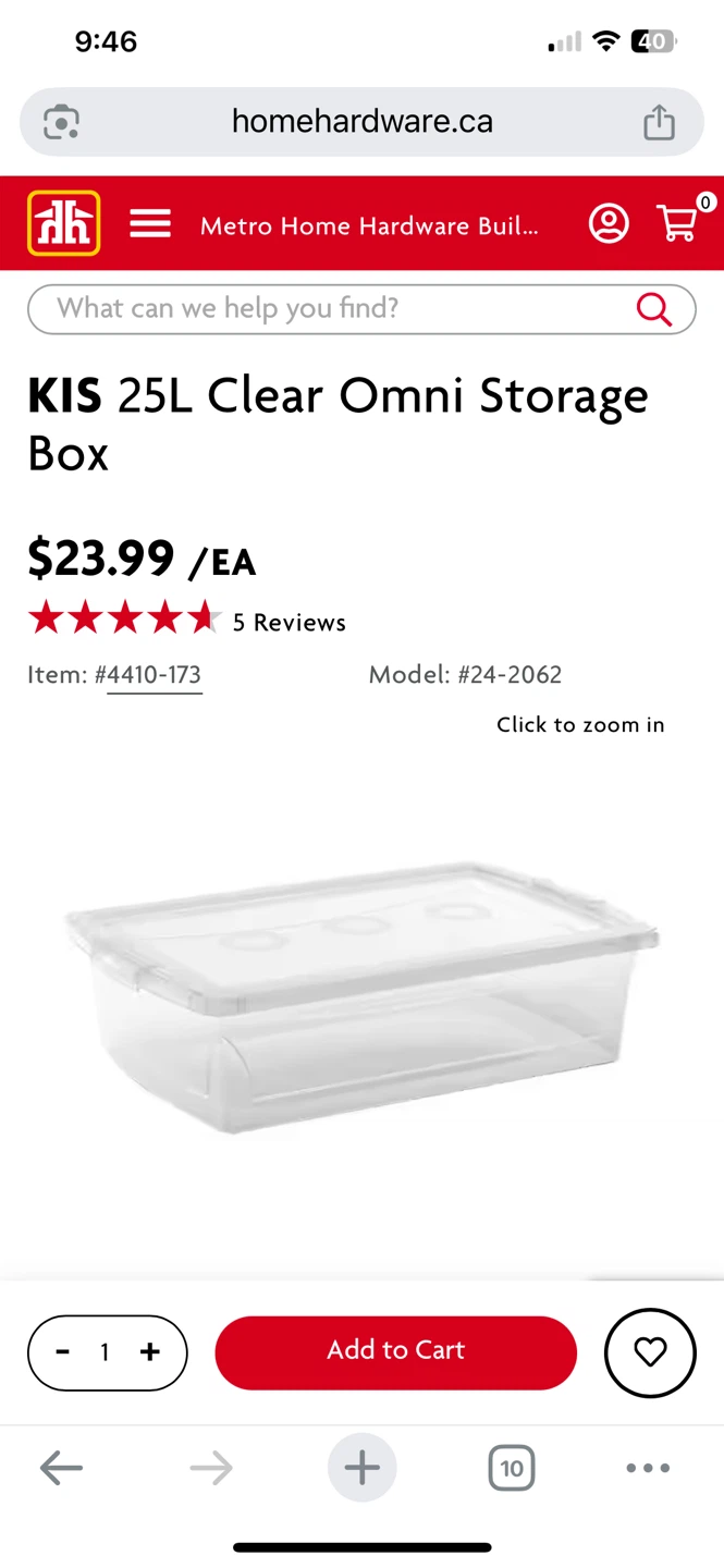 Like New (3) 25 L Stackable Storage Box’s - photo 2