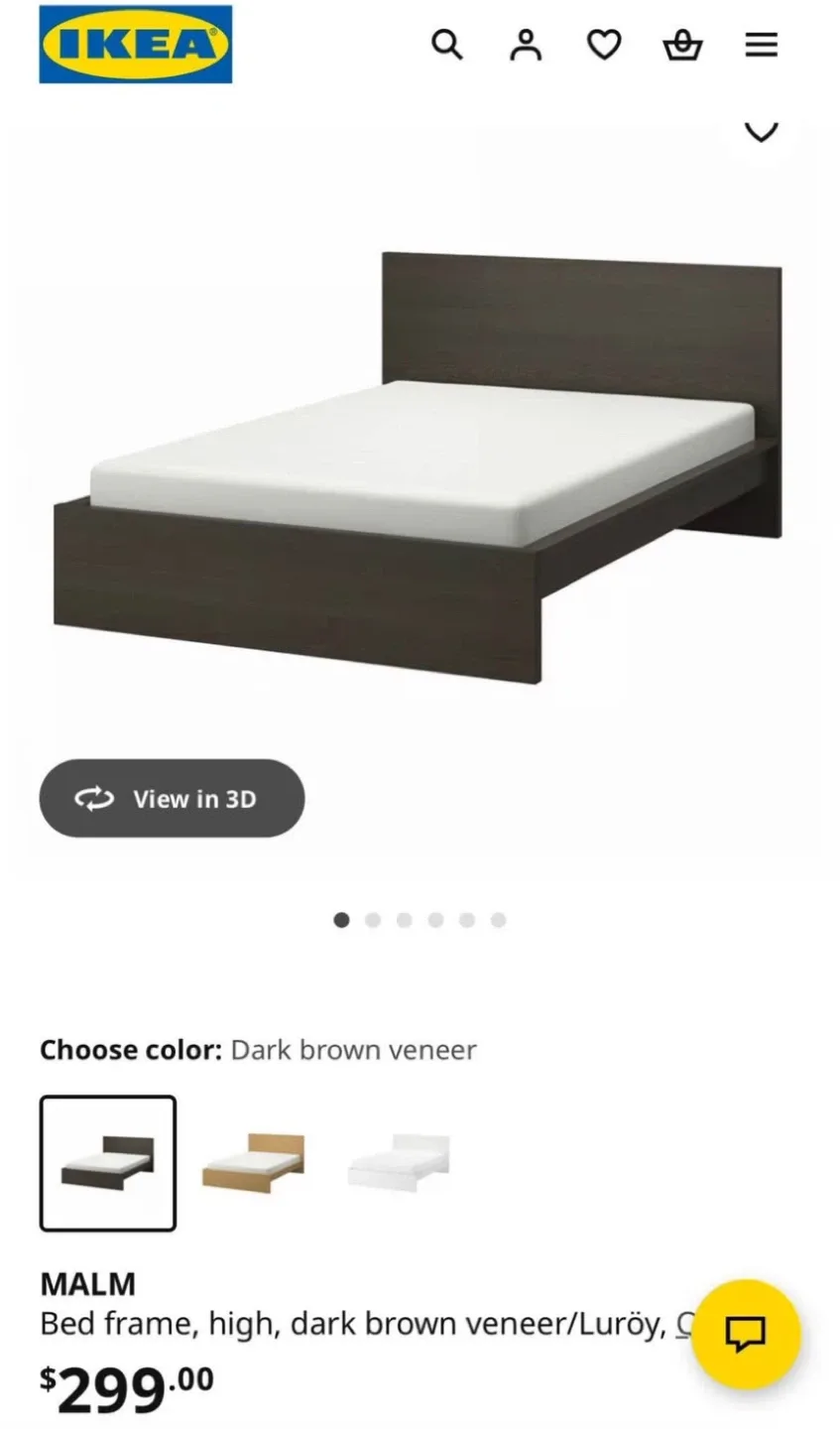 Queen bed Frame