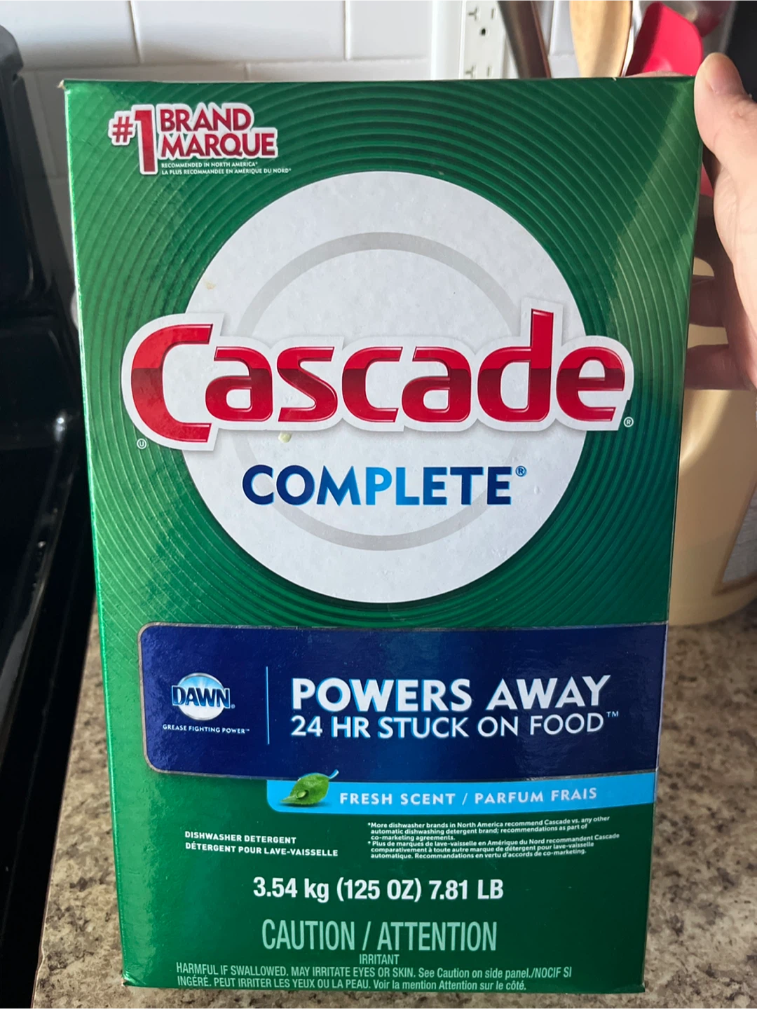 Cascade Complete Dishwasher Detergent
