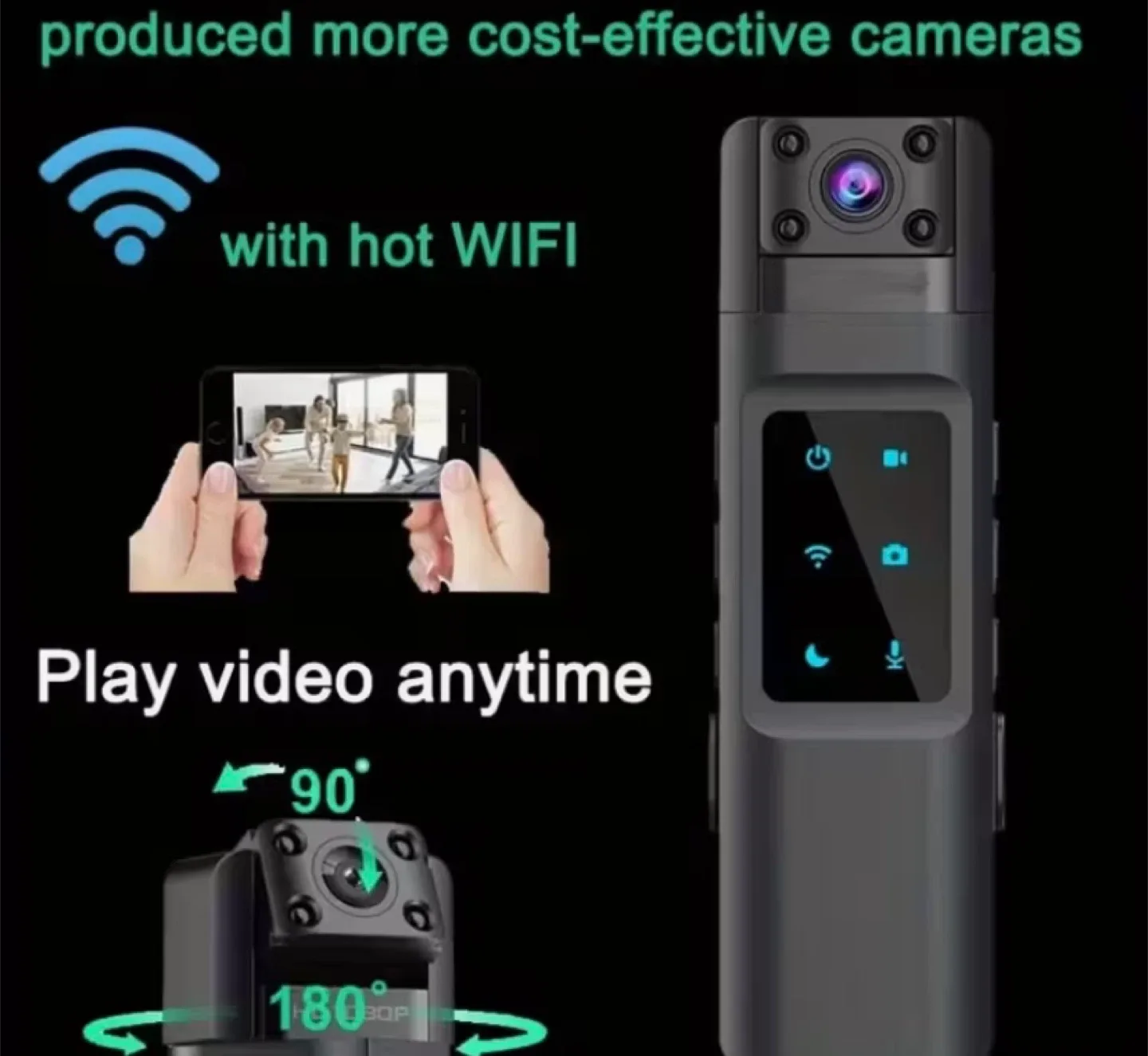 Mini WiFi Camera image indicator(4)