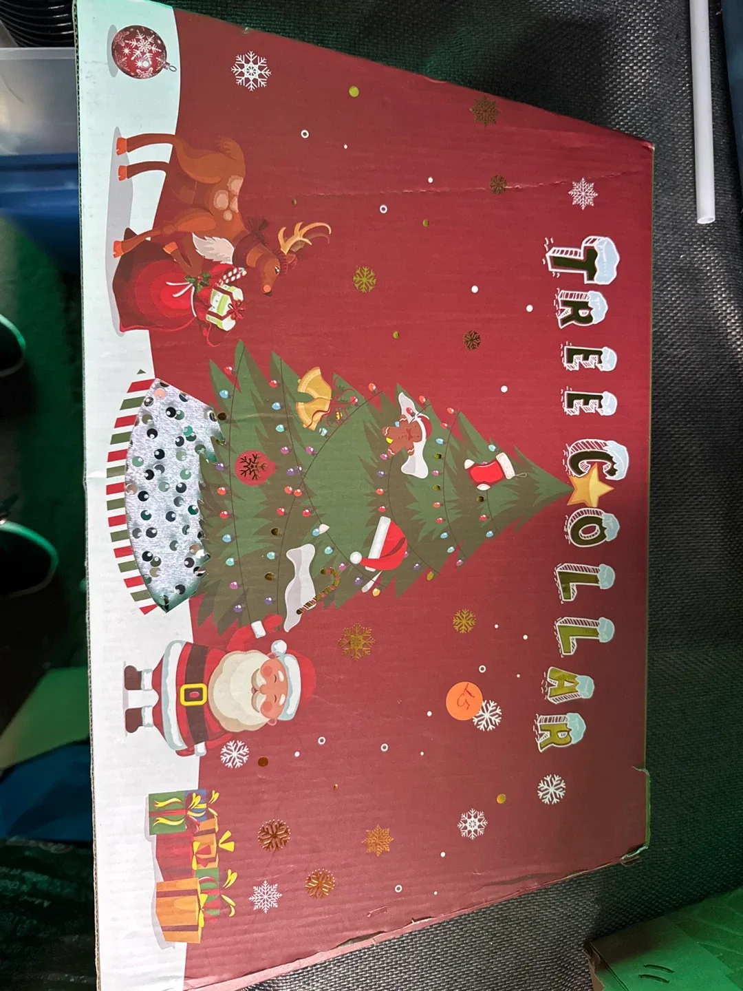 New XmasExpo Christmas Tree Collar - 6 Piece White thumbnail