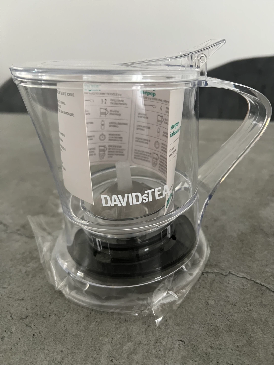 DAVIDsTEA Steeper Infuseur Magique 16oz - NEW