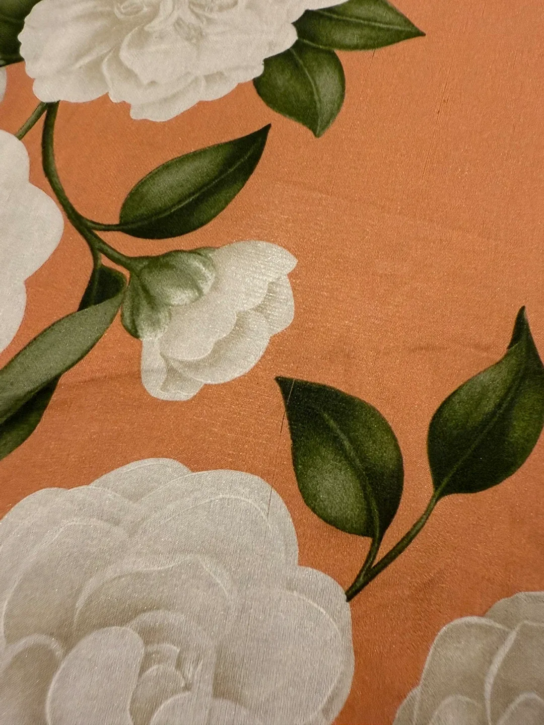 Authentic Chanel Silk Scarf with Floral Design image indicator(6)