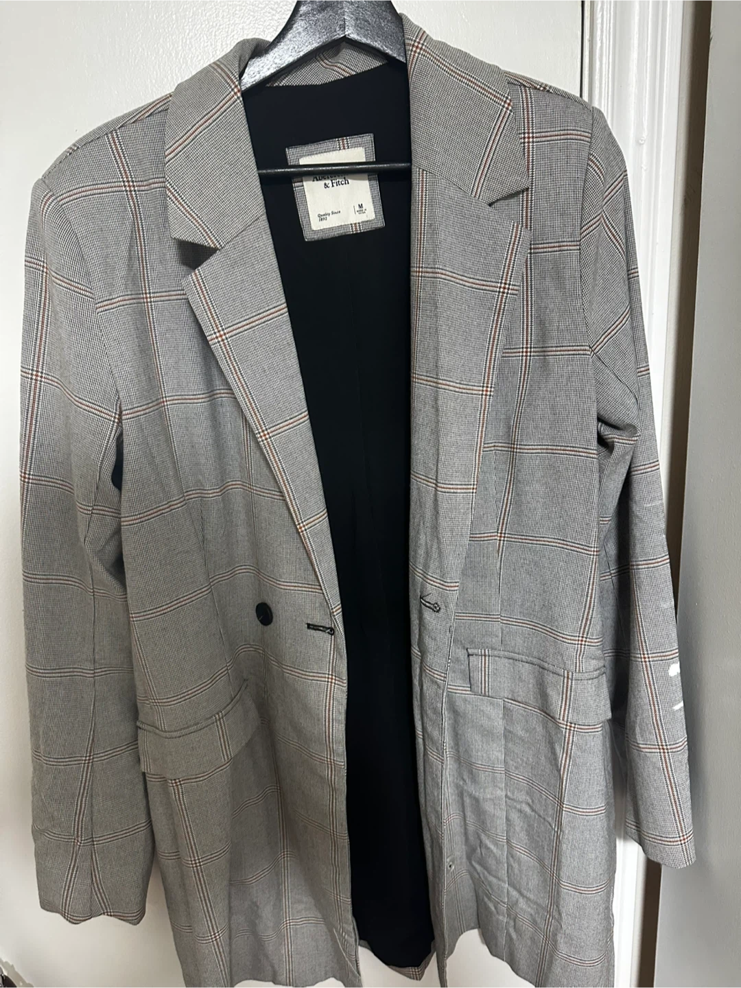 Abercrombie & Fitch Plaid Blazer - Size M