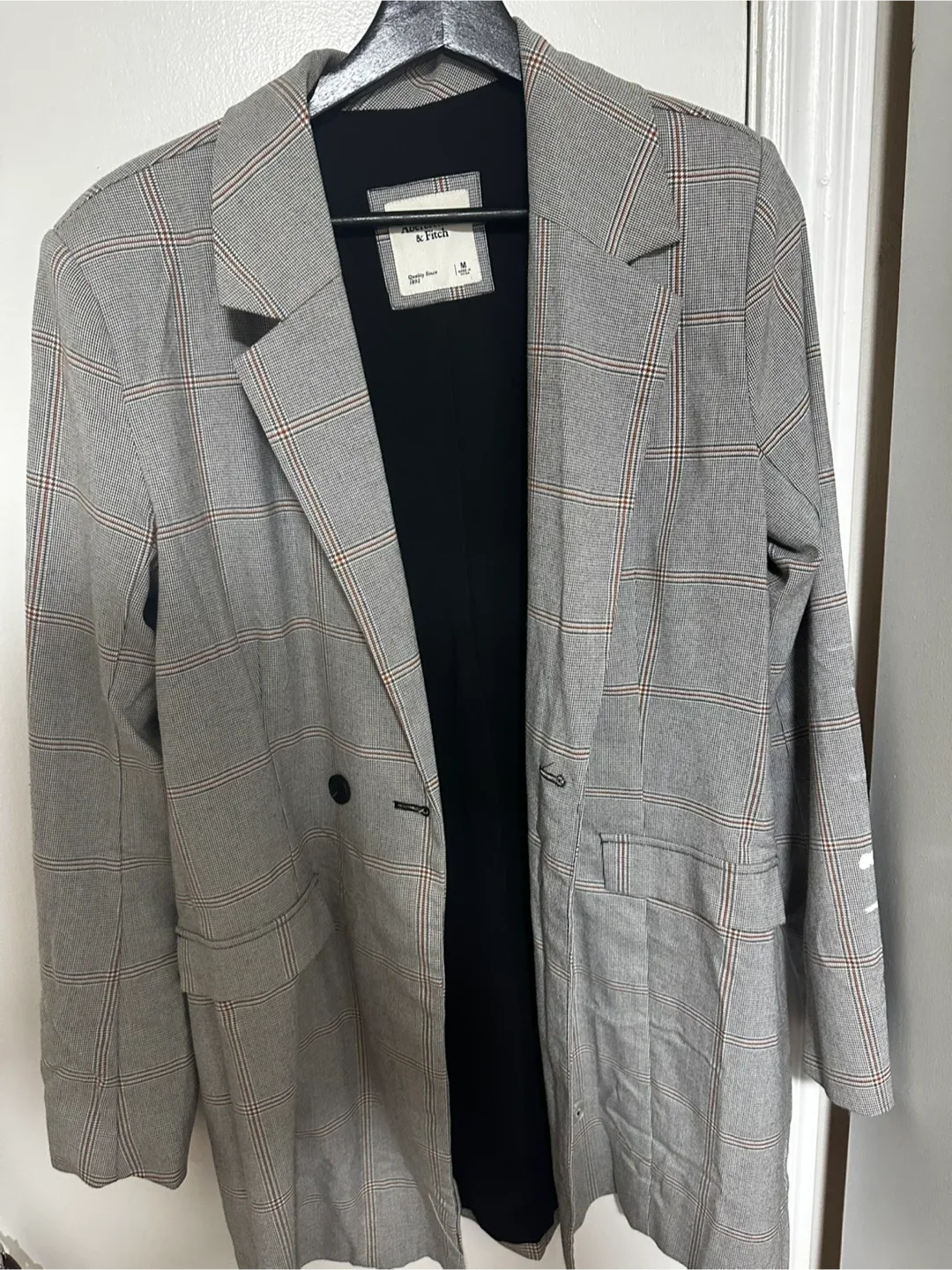 Abercrombie & Fitch Plaid Blazer - Size M thumbnail