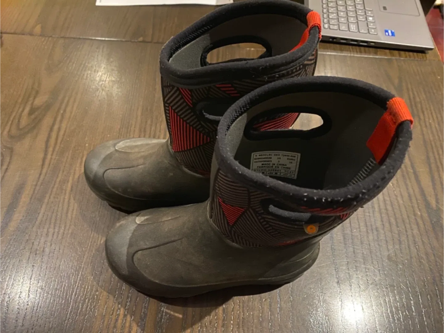 Bogs Waterproof Winter Boots, Size 4