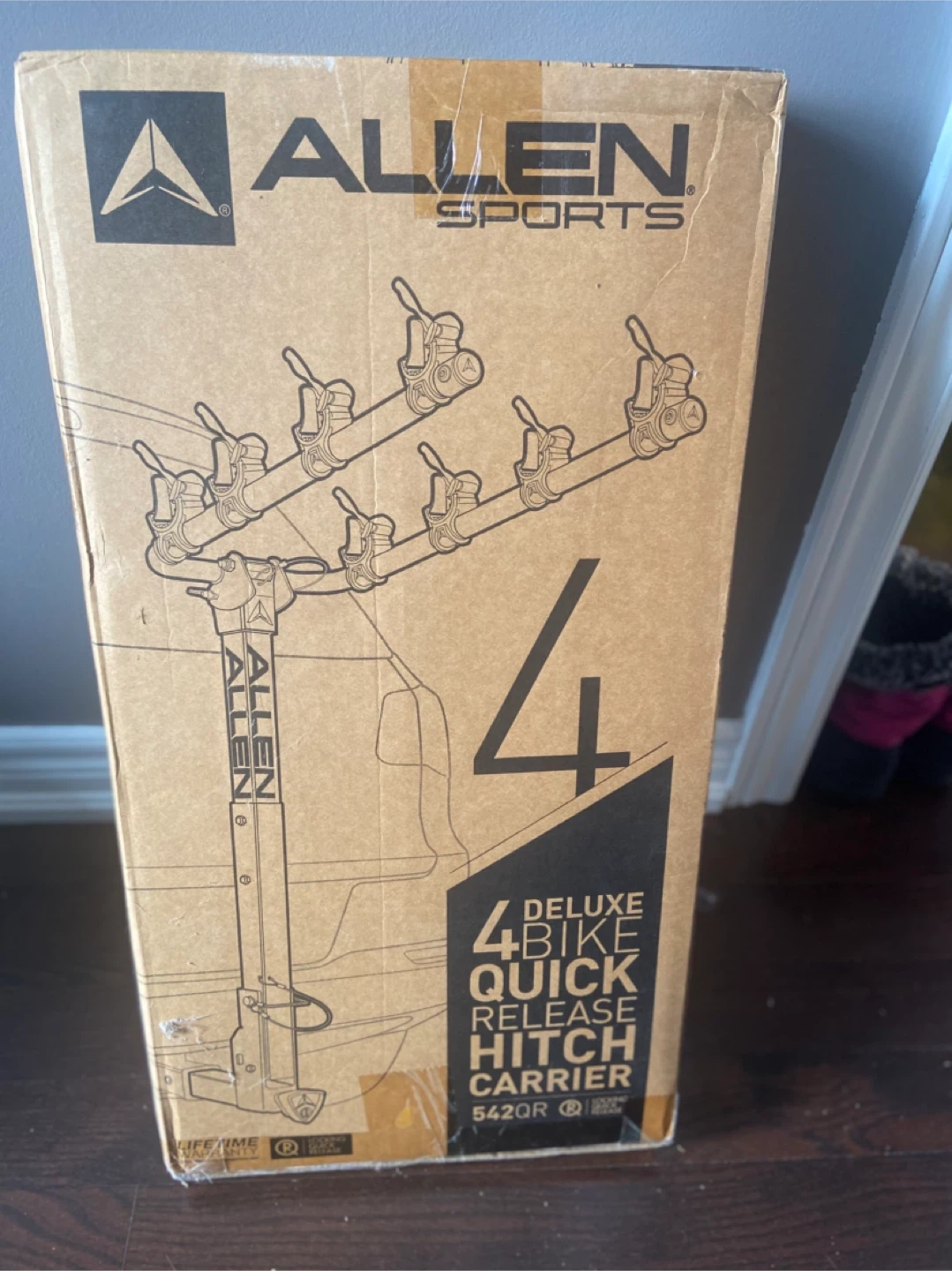 Allen Sports 542QR Deluxe 4-Bike Hitch Carrier - photo 3