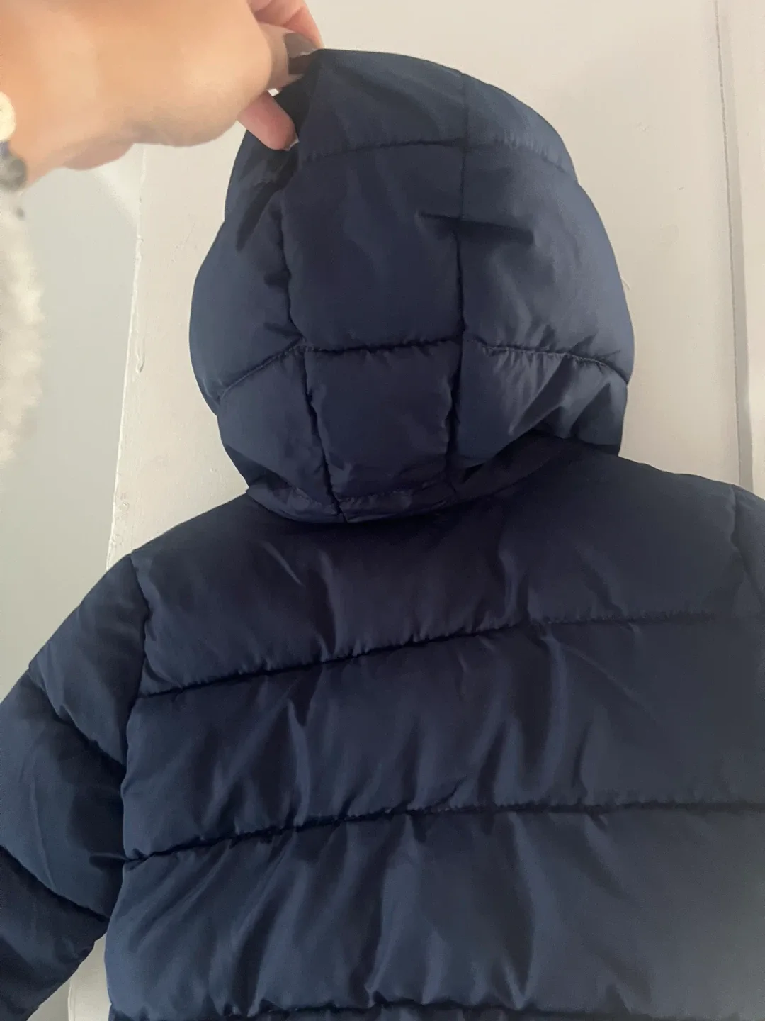 Navy Blue Puffer Jacket image indicator(5)