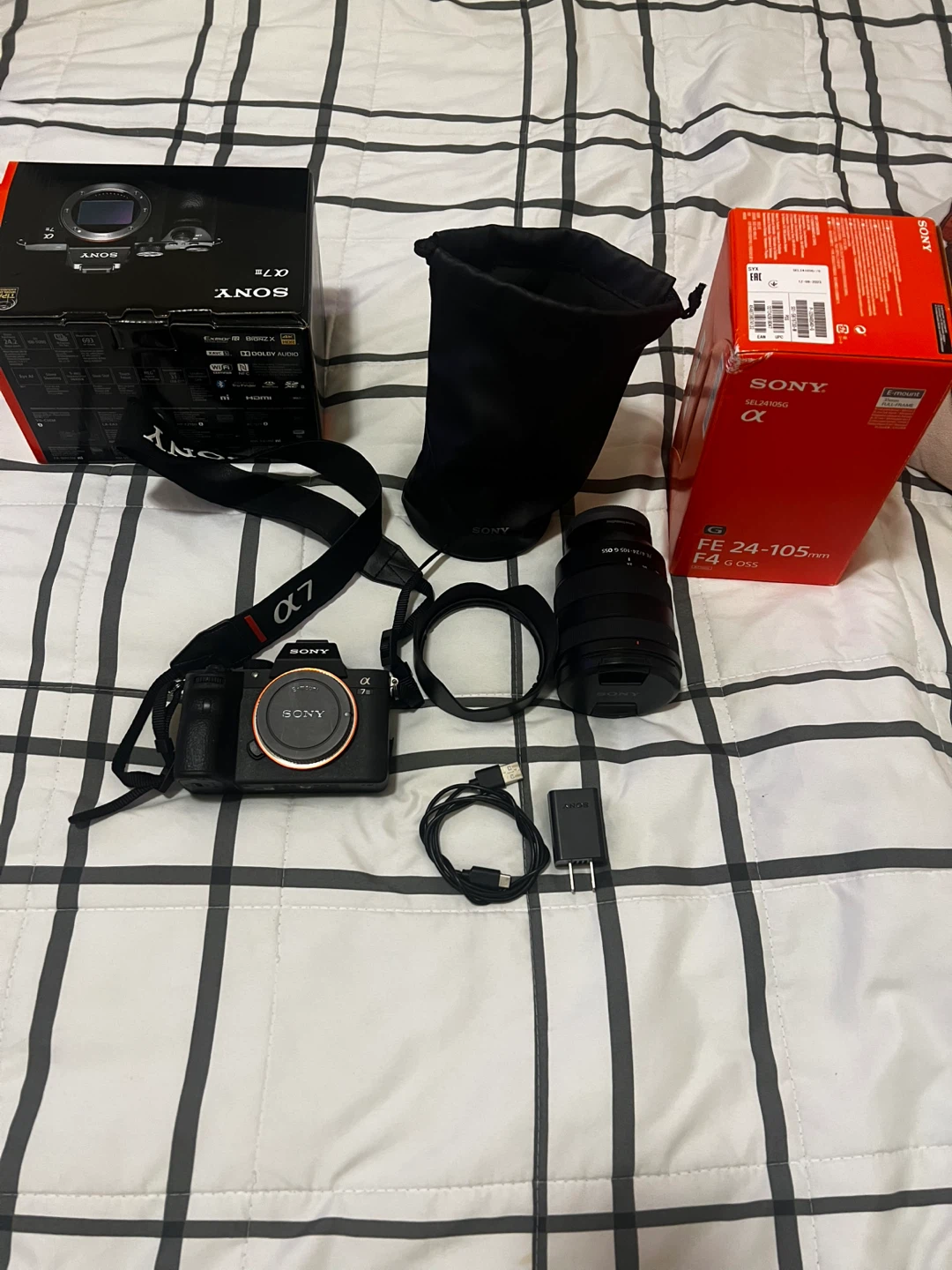 Sony Alpha a7 III with FE 24-105mm F4 G OSS Lens