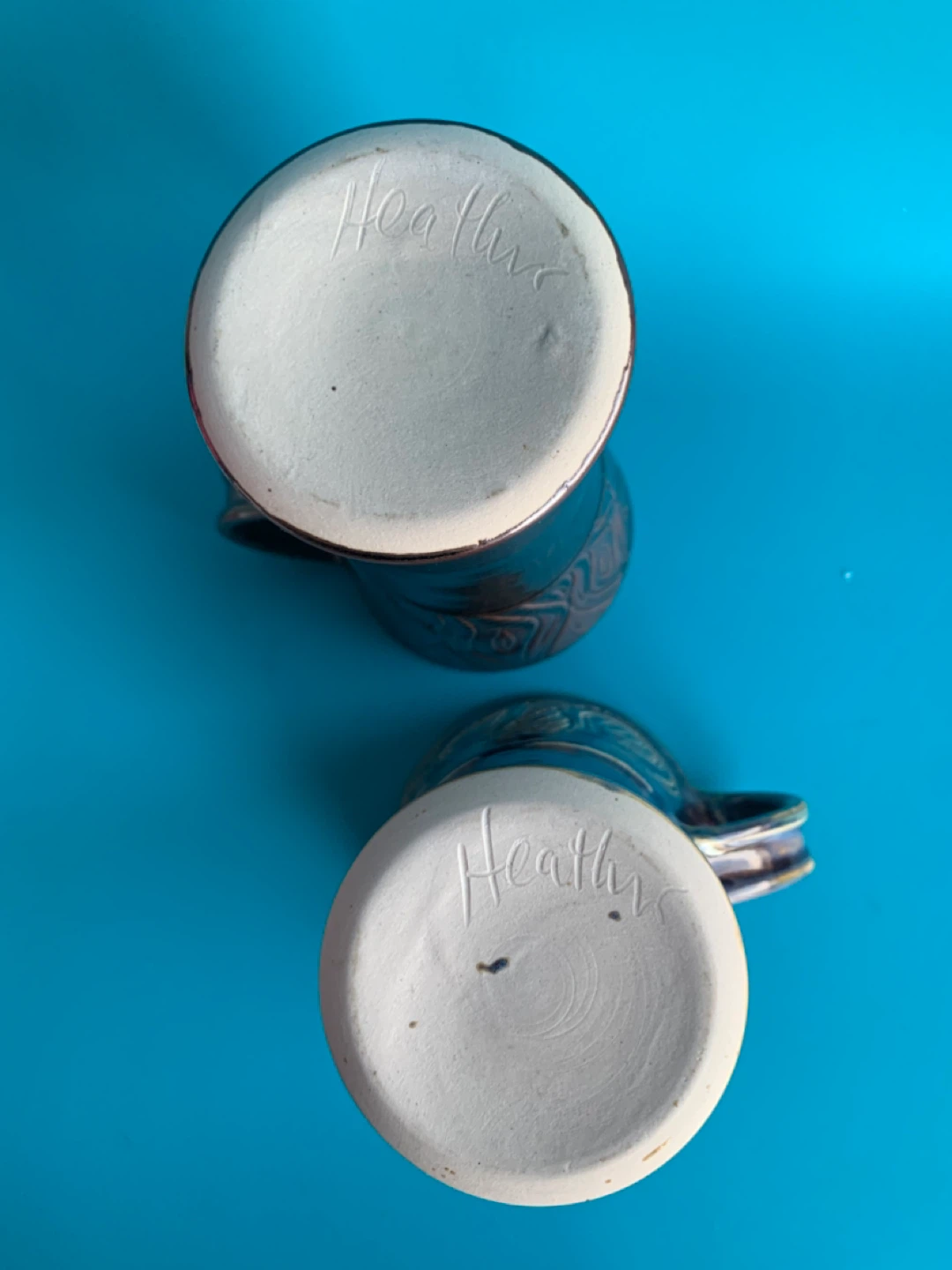 Heather To Go  Ceramic Mugs - Set of 2 - photo 5
