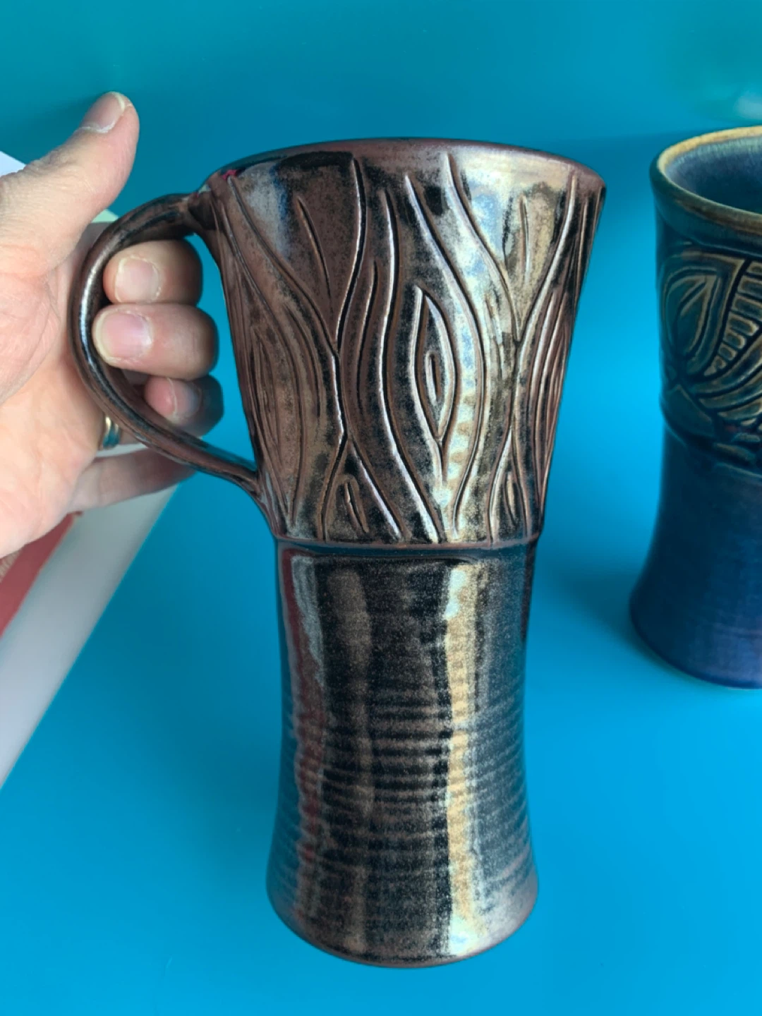 Heather To Go  Ceramic Mugs - Set of 2 - photo 2