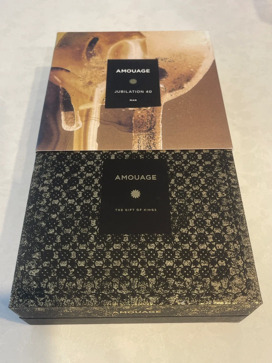 Amouage Jubilation 40 Man 100ml Extrait – New in Box image indicator(6)