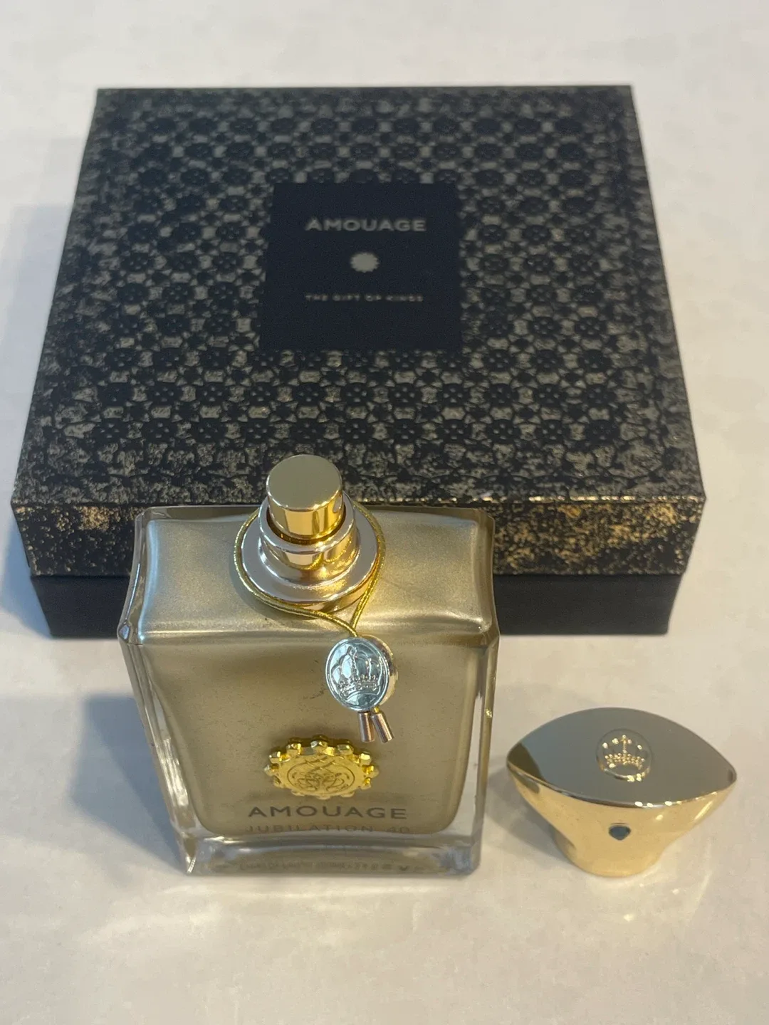 Amouage Jubilation 40 Man 100ml Extrait – New in Box image indicator(3)