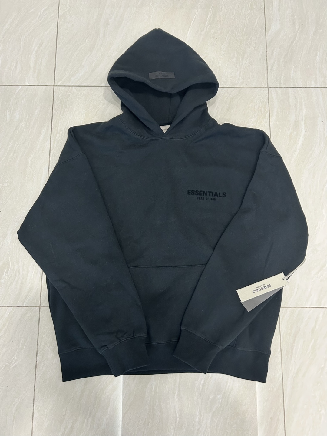 BLACK Essentials Hoodie