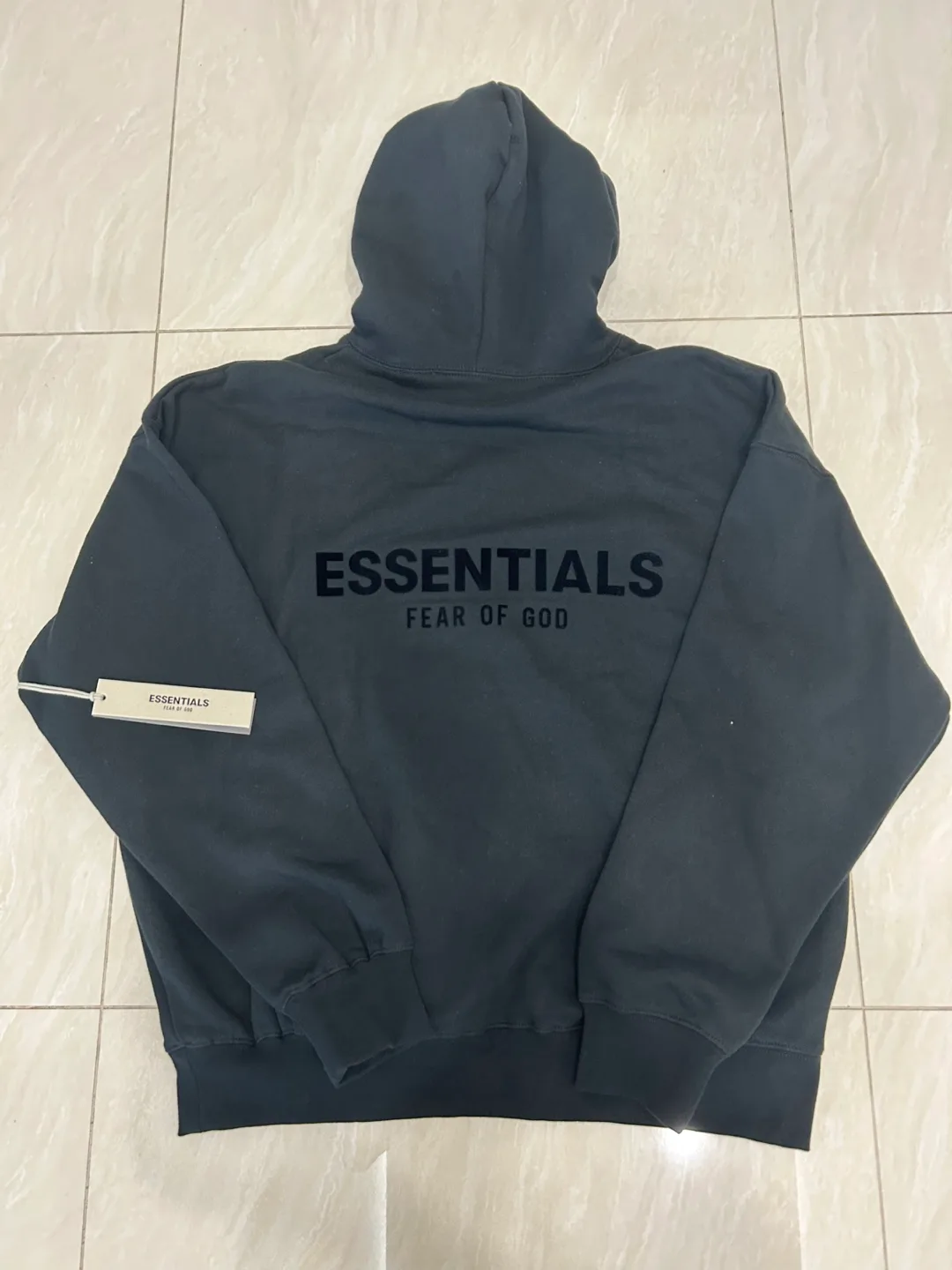 BLACK Essentials Hoodie image indicator(2)