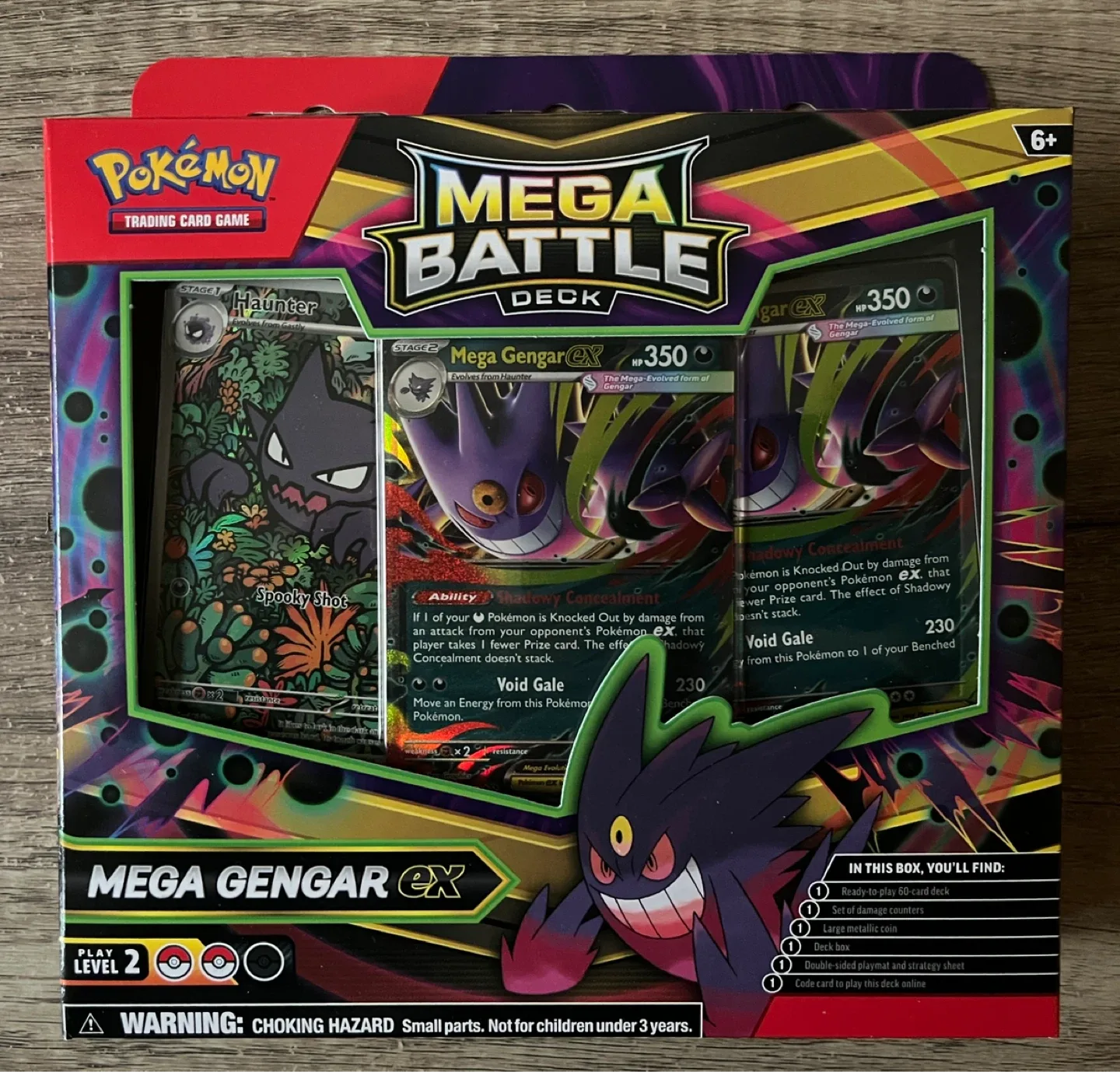 Pokemon Mega Gengar EX Battle Deck (NEW)