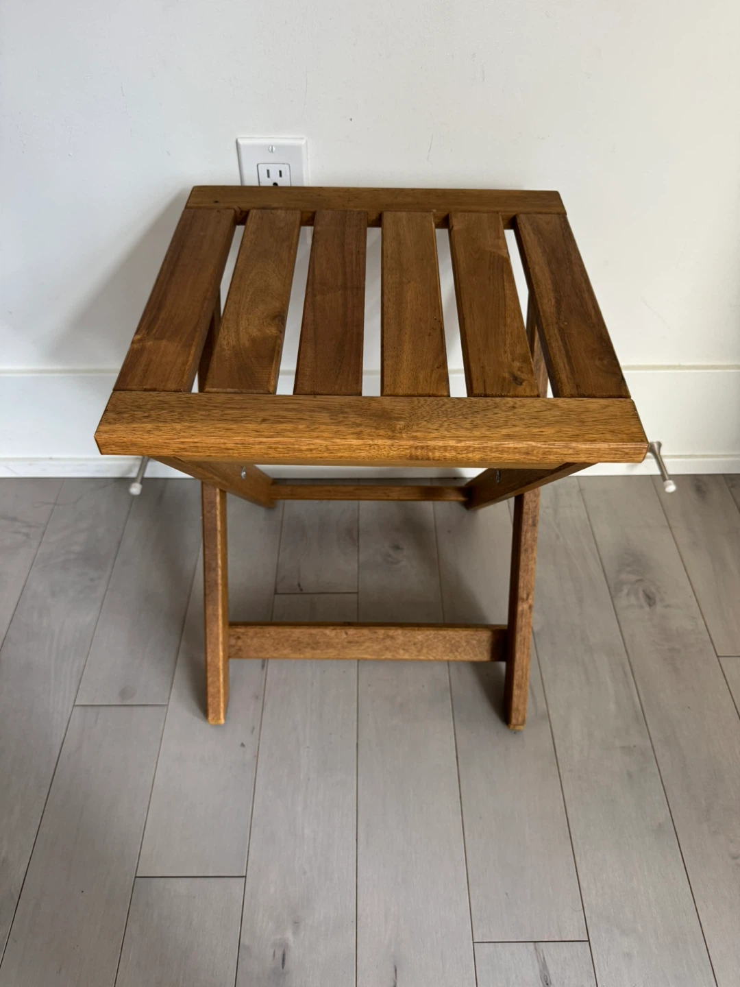 MOVING OUT SALE! IKEA NÄMMARÖ Folding Stool - Wood