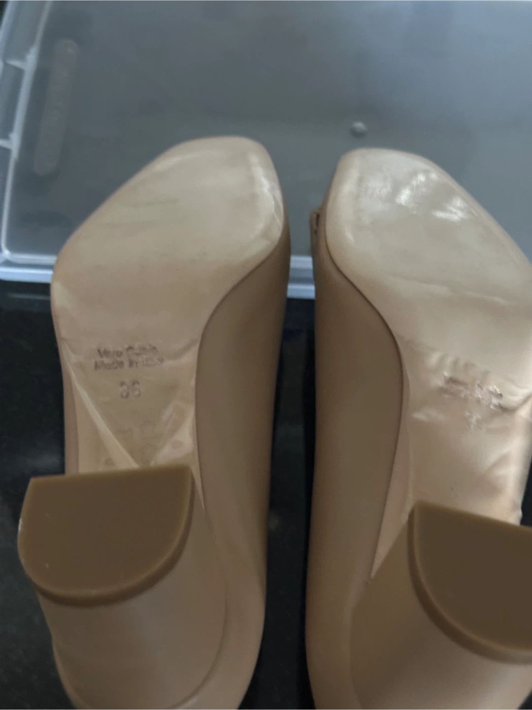 Geppy Roma Beige Heels - Size 6.5 - photo 4