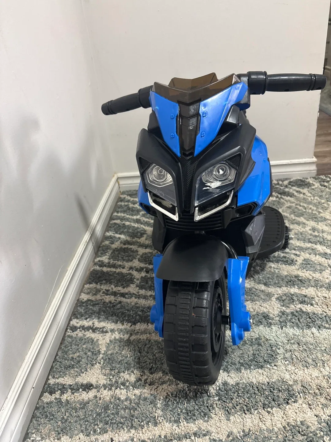Kids Ride-On Motorcycle - Blue image indicator(2)