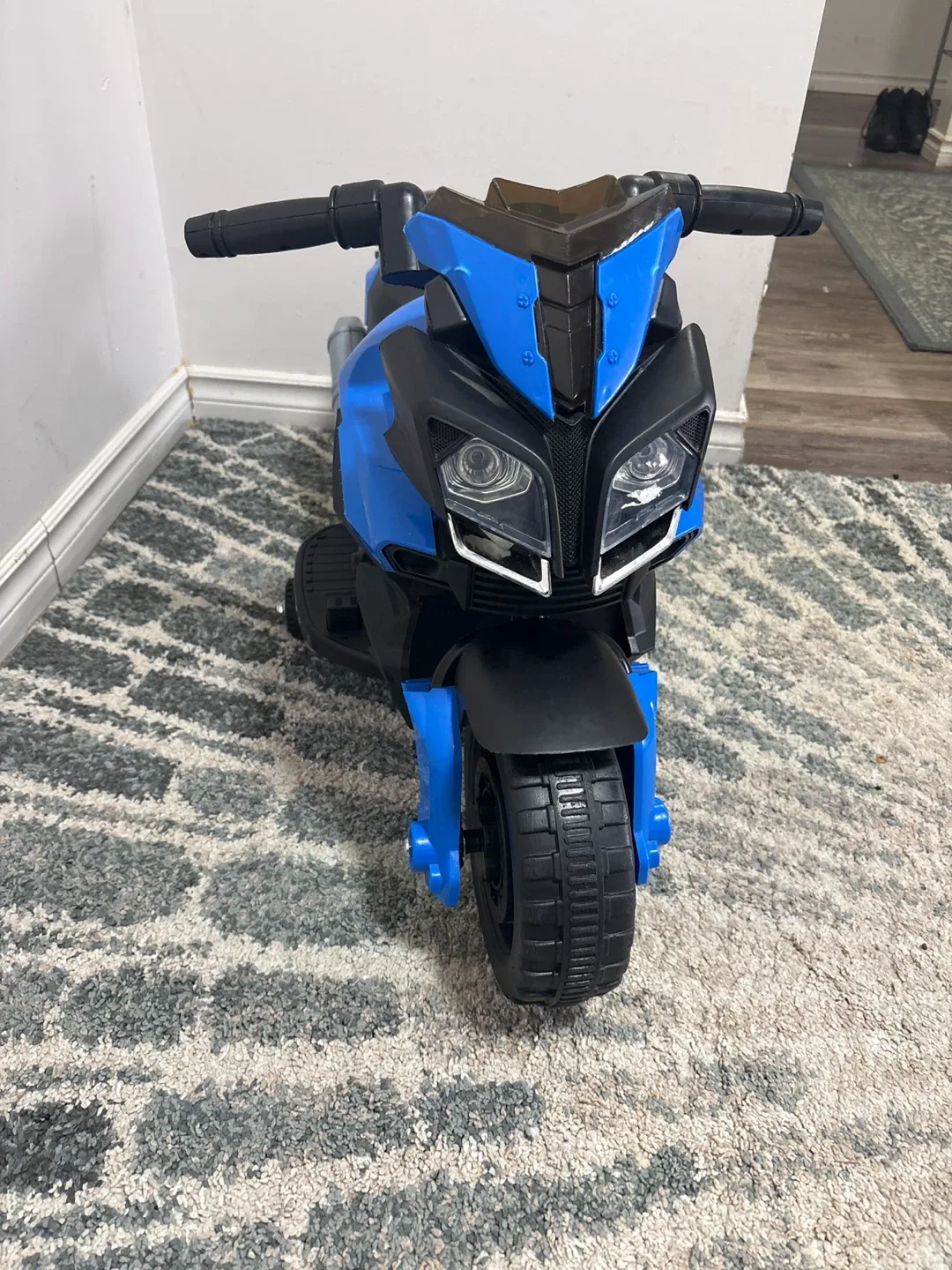 Kids Ride-On Motorcycle - Blue image indicator(3)