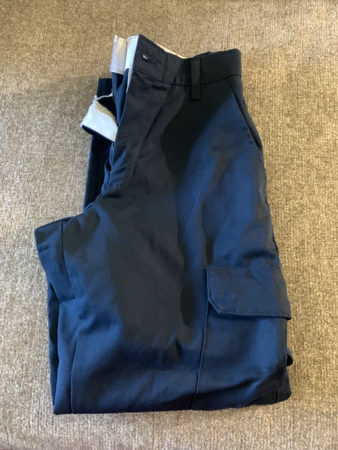 Navy Blue Cargo Pants, Size 32/30 image indicator(3)