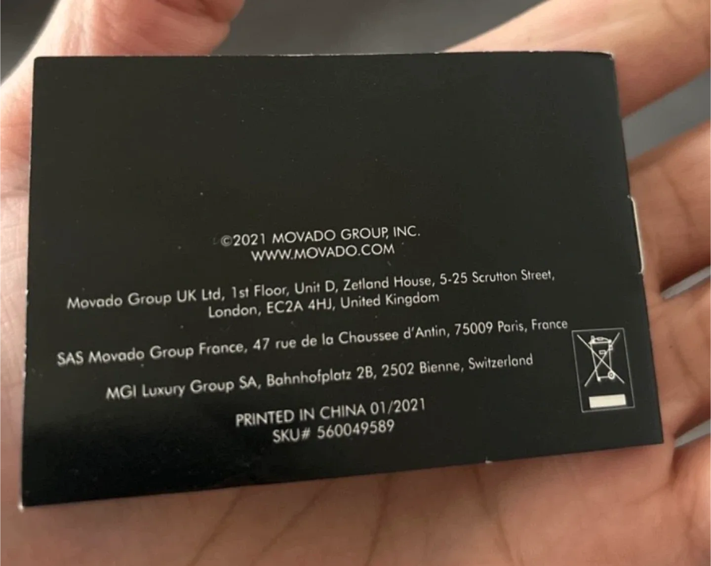 Movado Museum Gold Watch image indicator(3)