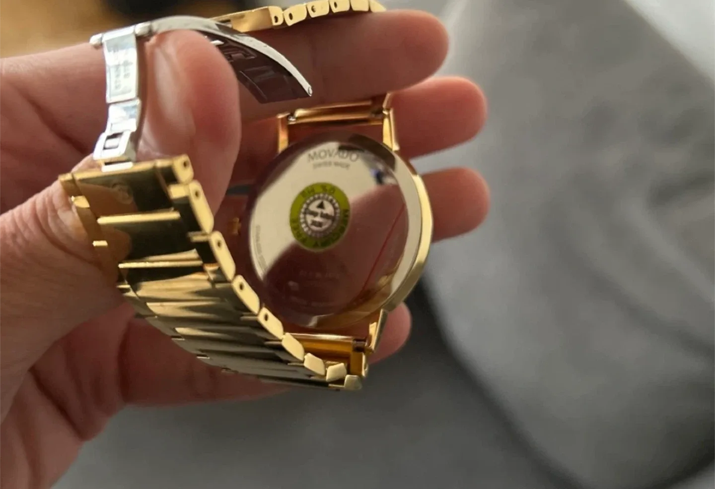 Movado Museum Gold Watch image indicator(4)