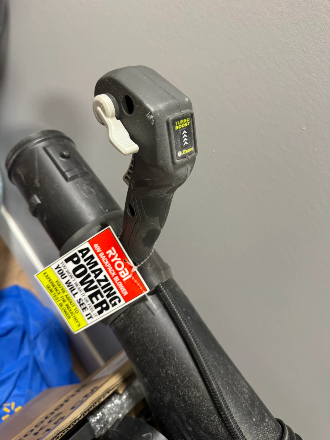 Ryobi 40V Brushless Backpack Blower - photo 4