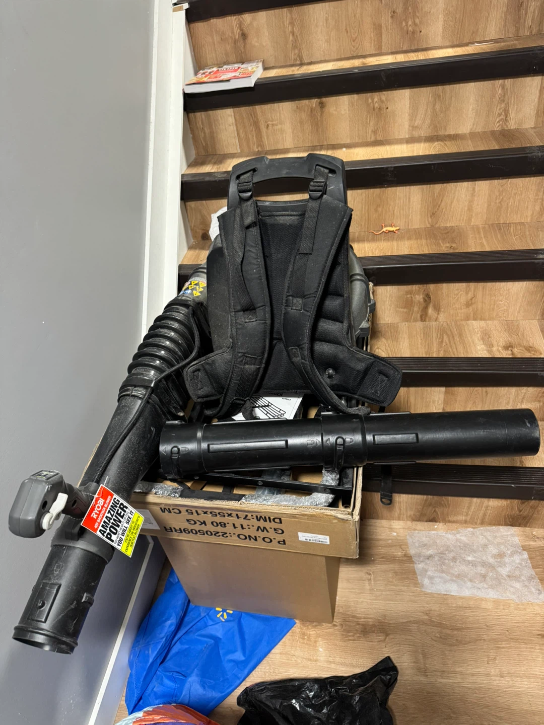 Ryobi 40V Brushless Backpack Blower - photo 2