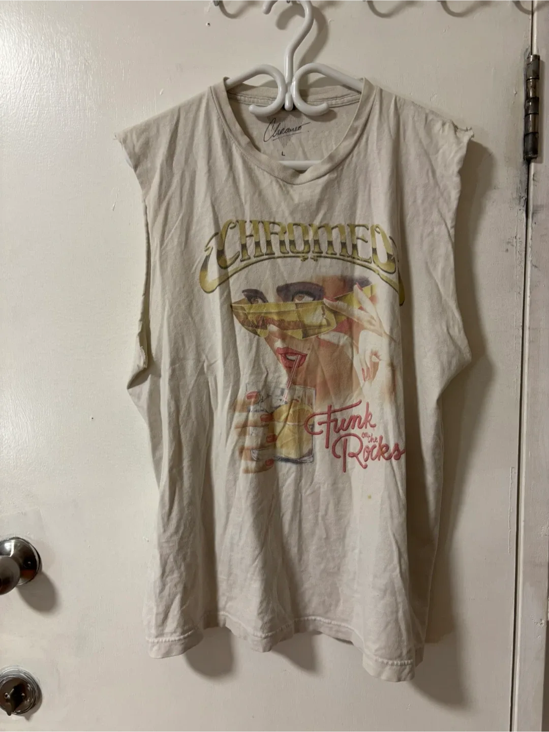 Chromeo Funk on the Rocks T-Shirt - Size L