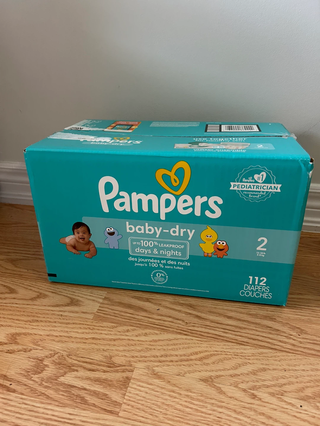 Pampers Baby-Dry Size 2 (112 Diapers)