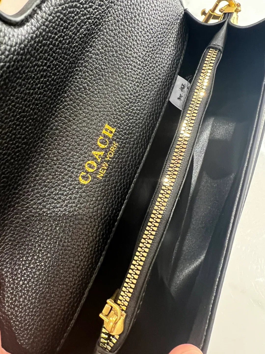 Black coach Tabby purse special price for limited time image indicator(4)