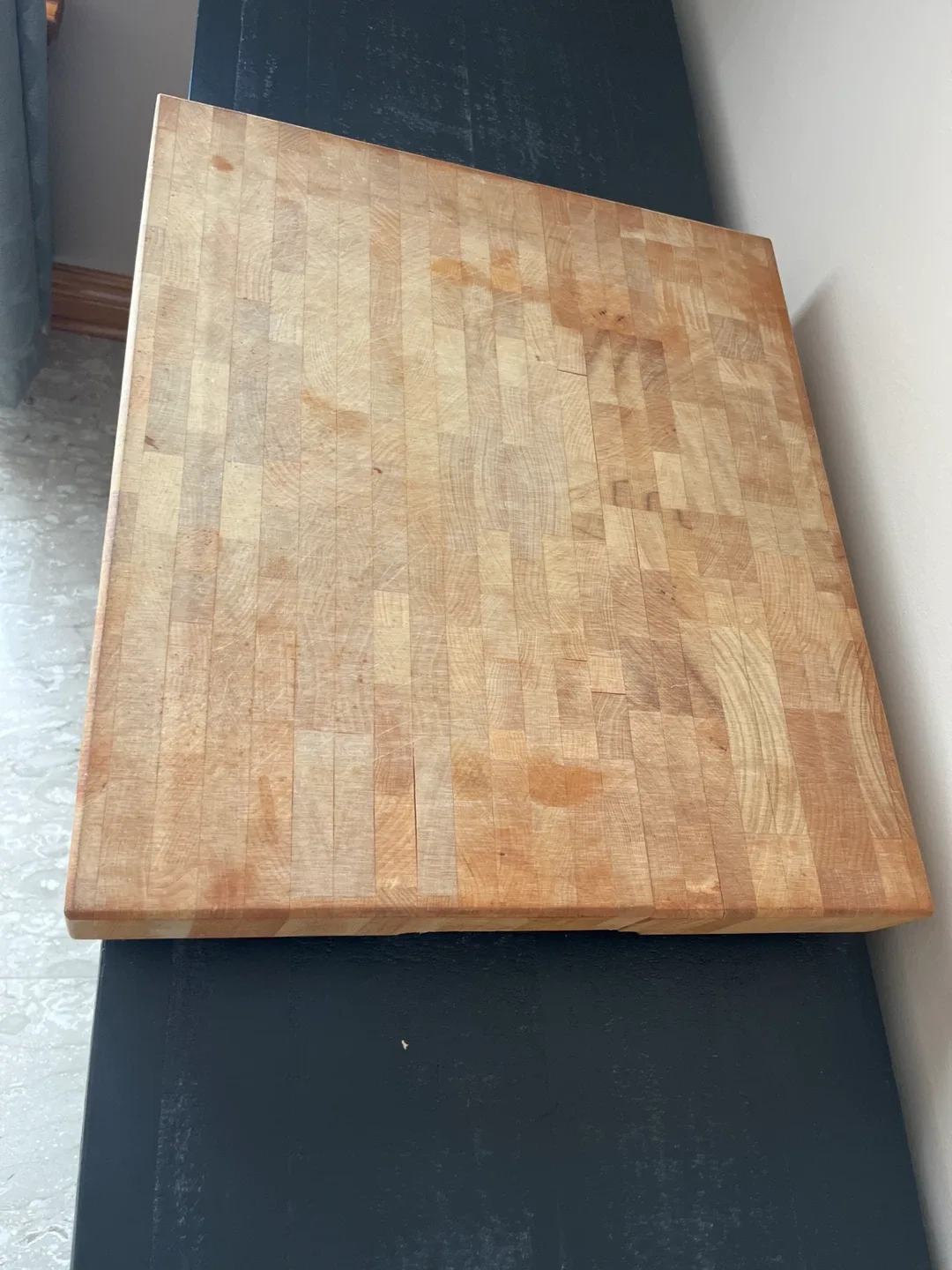 IKEA Wooden End Grain Cutting Board
