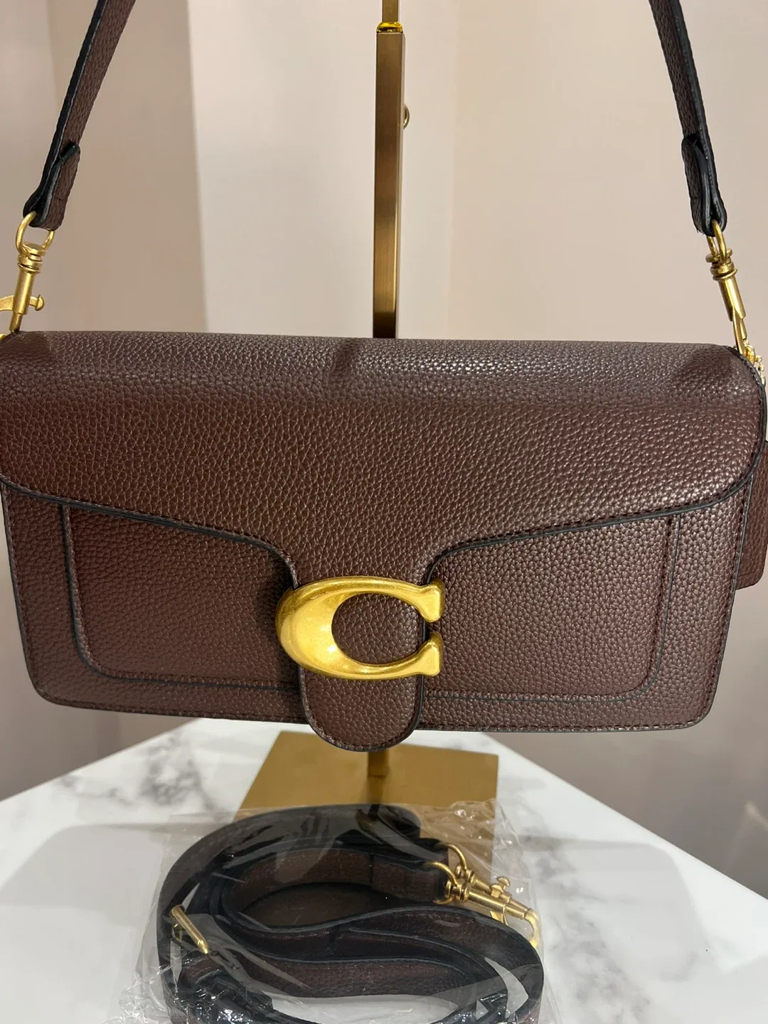 Brown coach Tabby purse special price for limited time image indicator(2)