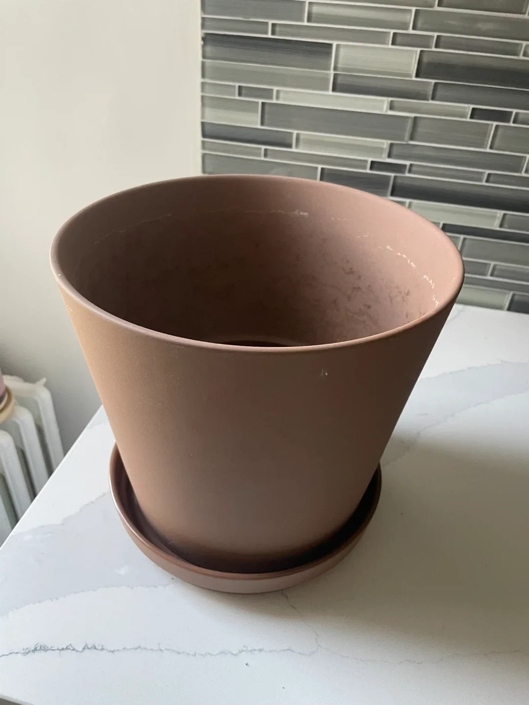 Flower Pots Set of 4 - Brown and Grey image indicator(3)